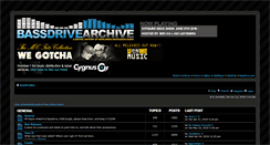Desktop Screenshot of forum.bassdrivearchive.com