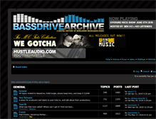 Tablet Screenshot of forum.bassdrivearchive.com